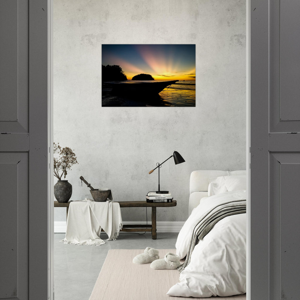 Samara Sunset Metal Print