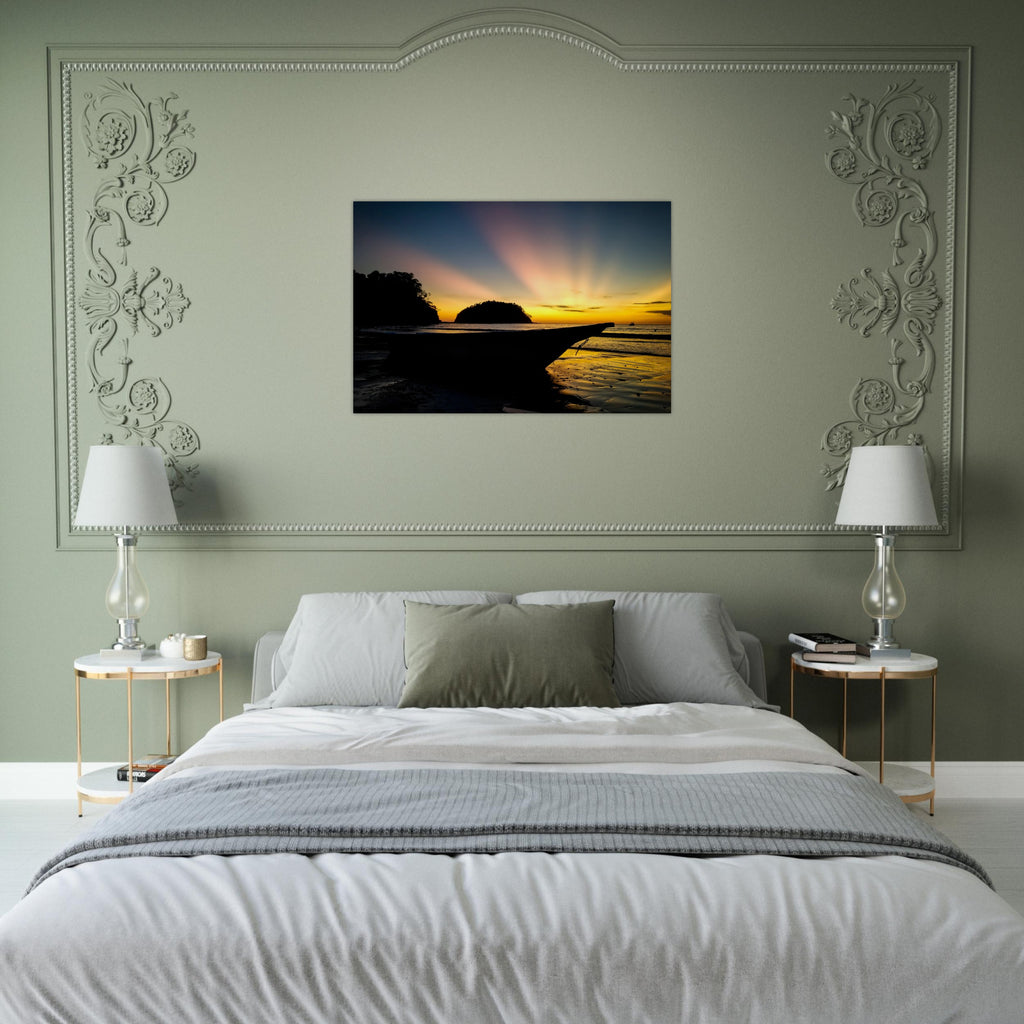 Samara Sunset Metal Print