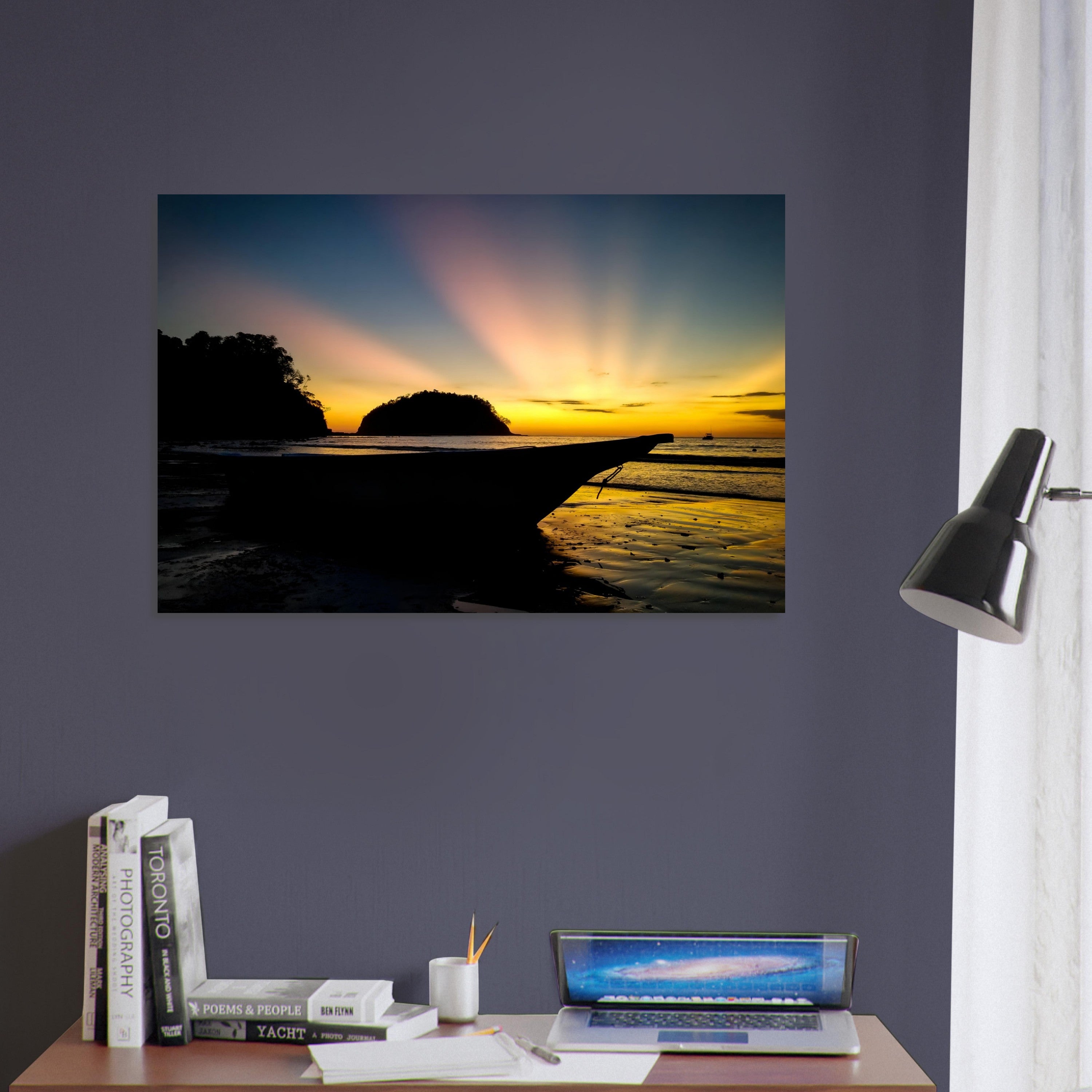 Samara Sunset Metal Print