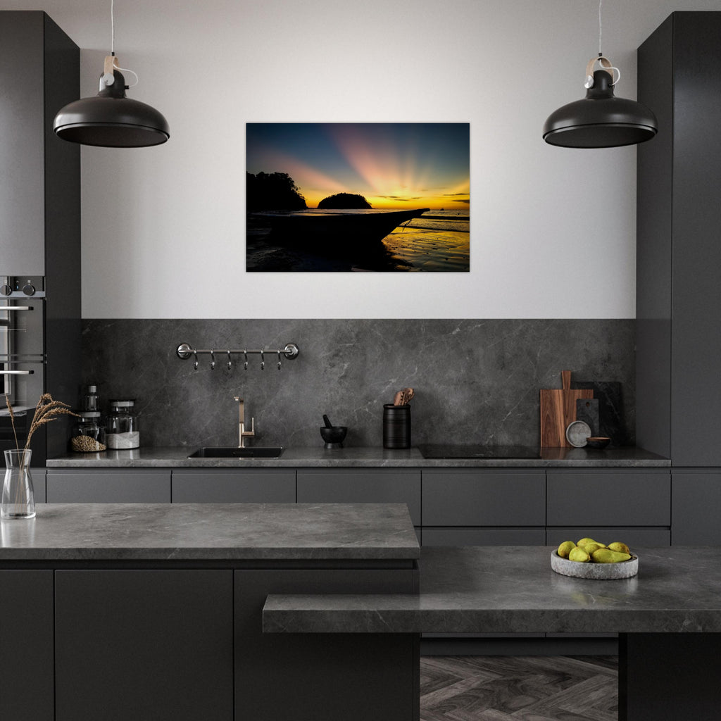 Samara Sunset Metal Print